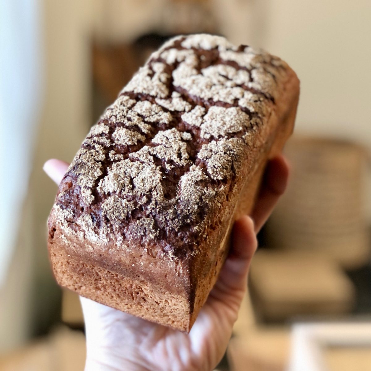 100% 石臼黑裸麥